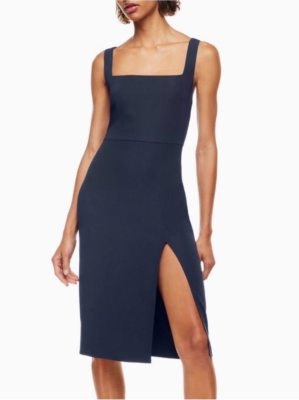 Babaton 90’s Slit Midi Dress Size 10